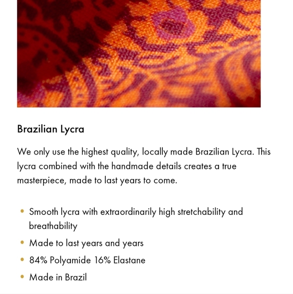 VIX PaulaHermanny Shaye Tie Side Bottom Size M - Picture 3 of 9